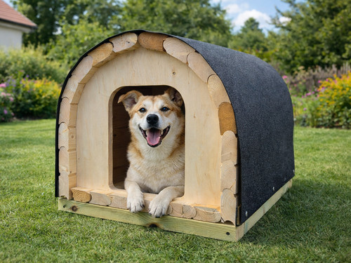 Premium dog kennel solid - premium, m