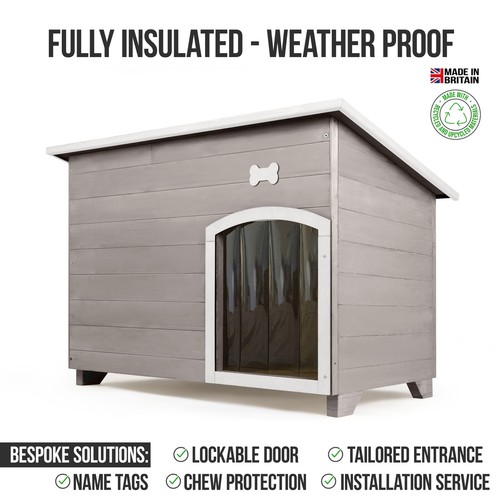 Outdoor dog kennel house - kennel,