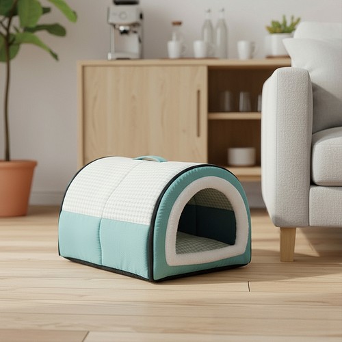 Cat cave bed - cat,