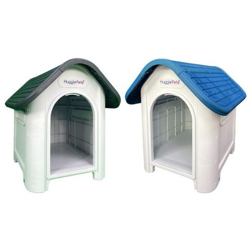 Hugglepets plastic dog kennel - plastic,