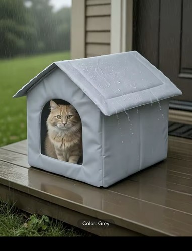 Insulated outdoor cat - insulated,