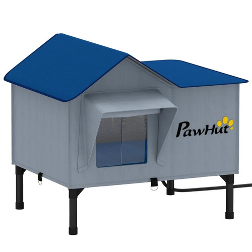 Heated cat house weatherproof - house,