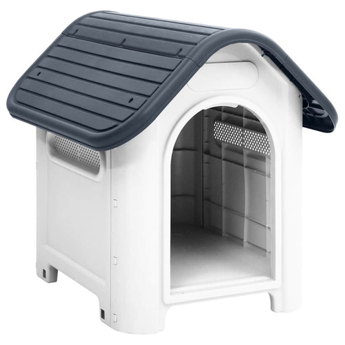 Dog house grey - dog,