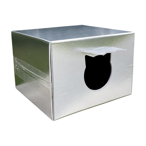 Weatherproof cat shelter - weatherproof, with