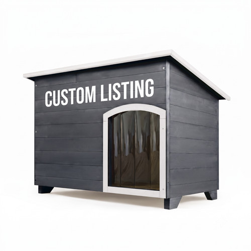 Outdoor dog kennel house - /,