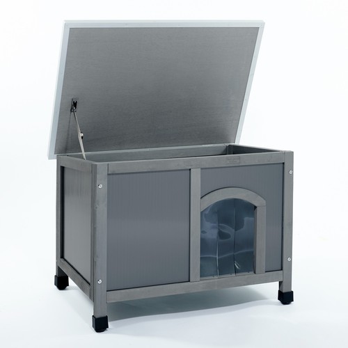Dog kennel plastic and wood - dog,