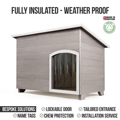 Outdoor dog kennel house - /,