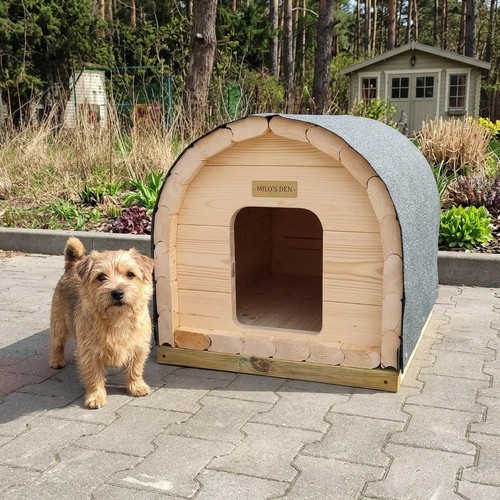 Premium dog kennel solid - s,