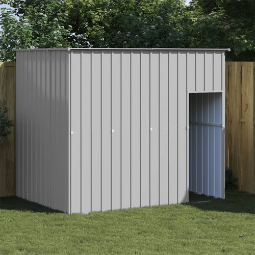 Dog house light grey - house,