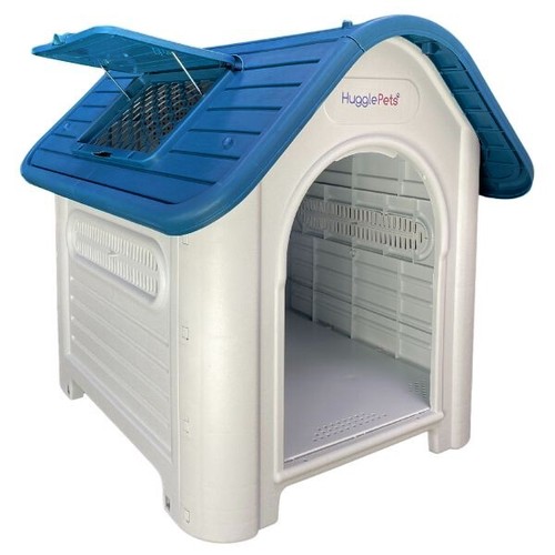 Hugglepets plastic dog kennel - hugglepets,