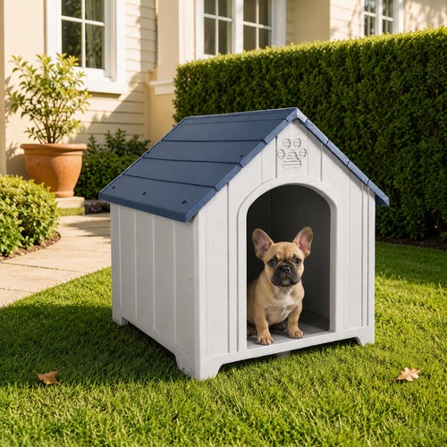 Plastic dog kennel durable - plastic,